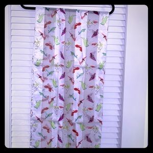 Shoe pattern Silk scarf